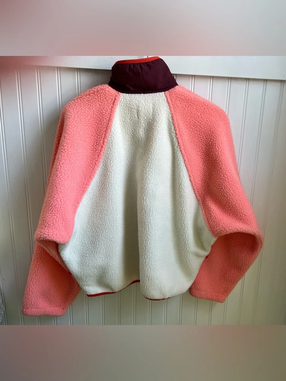 FPM Hit The Slopes Colorblock Fleece Pullover in Fruit Punch Combo Size XS NWT - Picture 8 of 11